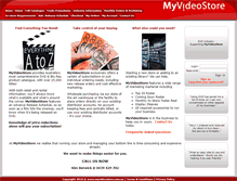 Tablet Screenshot of myvideostore.com.au